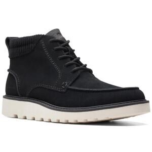 Clarks - New (No Box Top), Barnes Mid, Black, Size 10.5